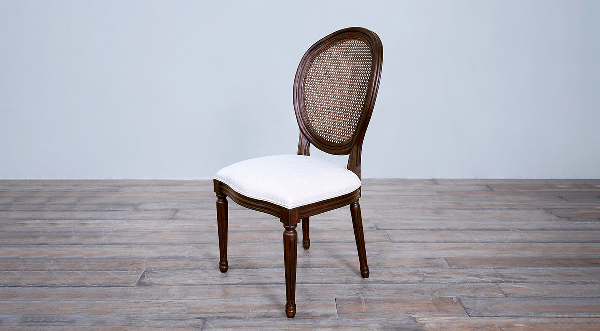 Louis XVI Oval Back Side Chair