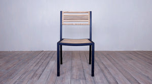 Avalon Side Chair Small Slat  Black Ebony Finish