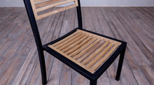 Load image into Gallery viewer, Avalon Side Chair Small Slat  Black Ebony Finish