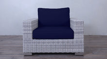 Load image into Gallery viewer, Rutherford Lounge Arm Chair - Spectro Half Round