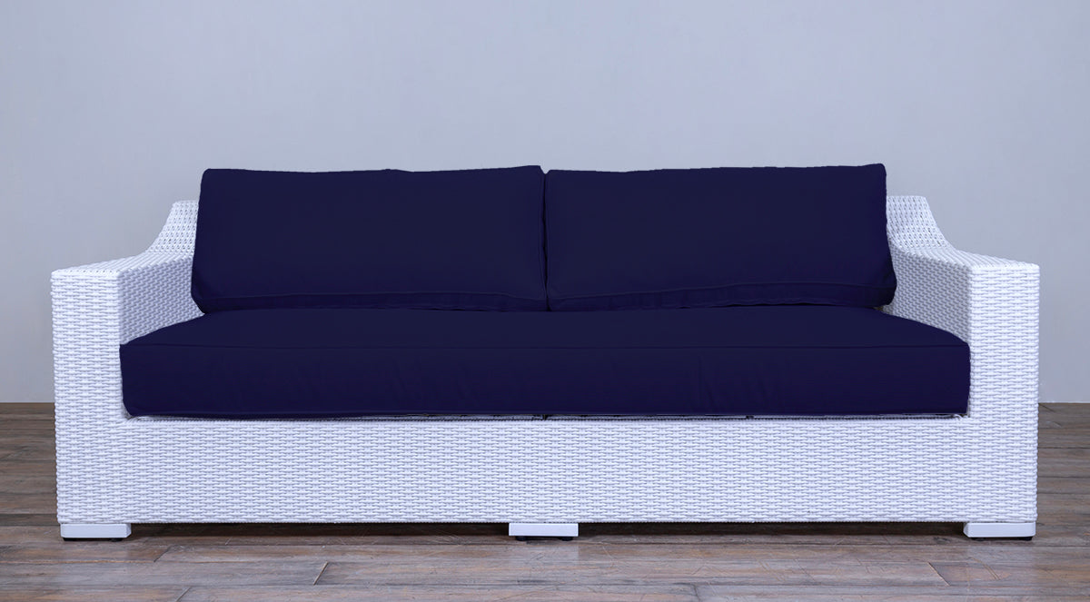 Provence Classic Sofa 7ft - White Peel