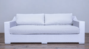 Provence Classic Sofa 7ft - White Peel