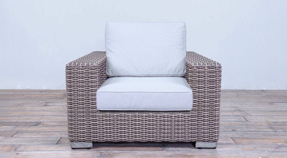 Majorca Lounge Arm Chair - New Koboo Half Round 7mm