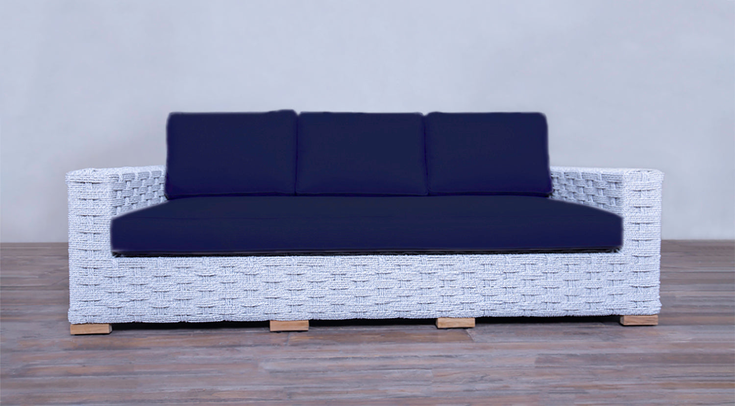 Rutherford Sofa - Rope Twist Off White