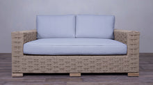 Load image into Gallery viewer, Rutherford Loveseat - Rope Twist Euro Ash