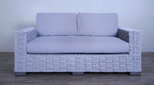 Load image into Gallery viewer, Rutherford Loveseat - Rope Twist Off White