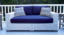 Load image into Gallery viewer, Rutherford Loveseat - Rope Twist Off White