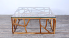 Load image into Gallery viewer, Modern Coffee Table With Glass