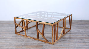 Modern Coffee Table With Glass