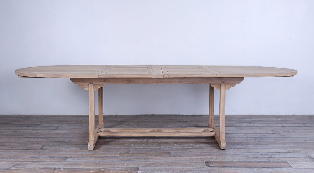 Montauk Oval Double Extention Table