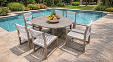 Load image into Gallery viewer, Montauk Round Dining Table 48" with Leaf