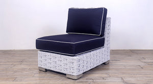Rutherford Sectional Options - Rope Twist Off White
