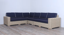 Load image into Gallery viewer, Rutherford Sectional Options - Rope Twist Euro Ash