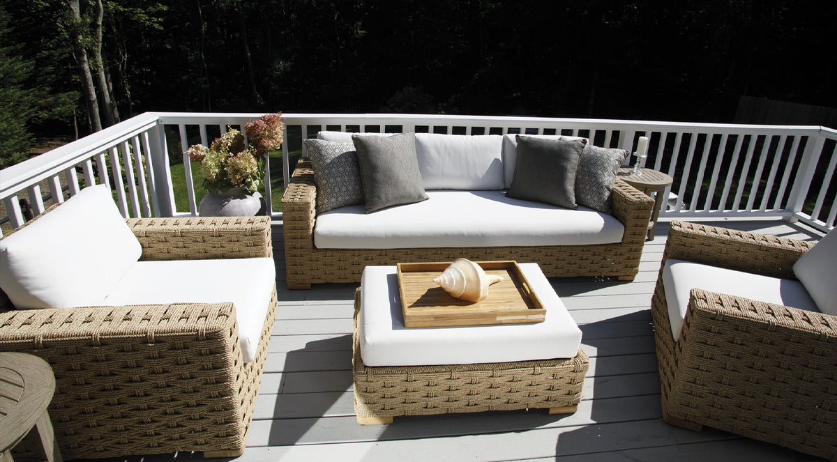 Rutherford Sofa - Rope Twist Euro Ash