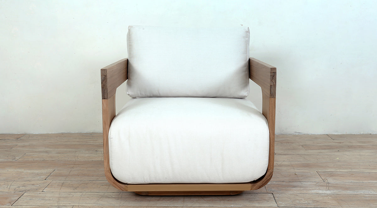 Sedona Teak Swivel Lounge Chair