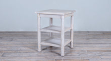 Load image into Gallery viewer, Square Side Table Turning  Leg with Cane