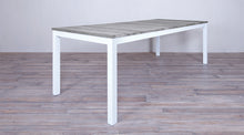 Load image into Gallery viewer, Avalon Dining Table Vertical Slats in White Sand