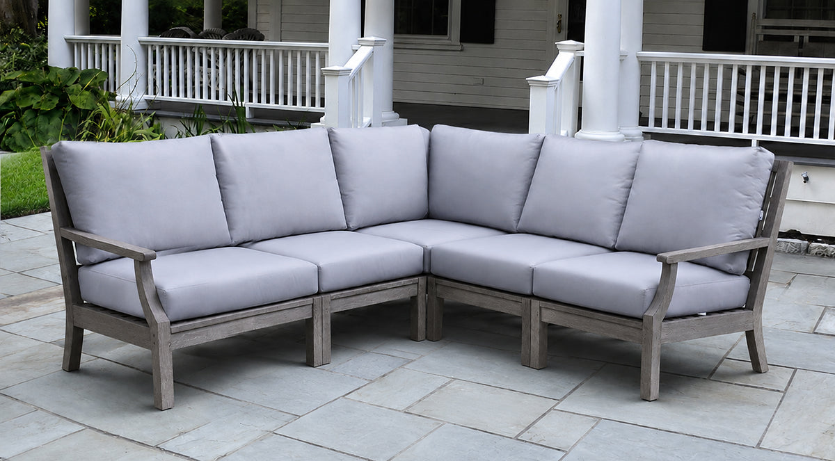 Bridgehampton Sectional Frontier Grey