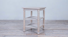 Load image into Gallery viewer, Square Side Table Turning  Leg with Cane