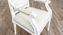 Load image into Gallery viewer, Vintage French Square Arm Chair
