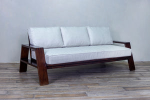 Desert Modern Wood Sofa 3 Seater Indoor