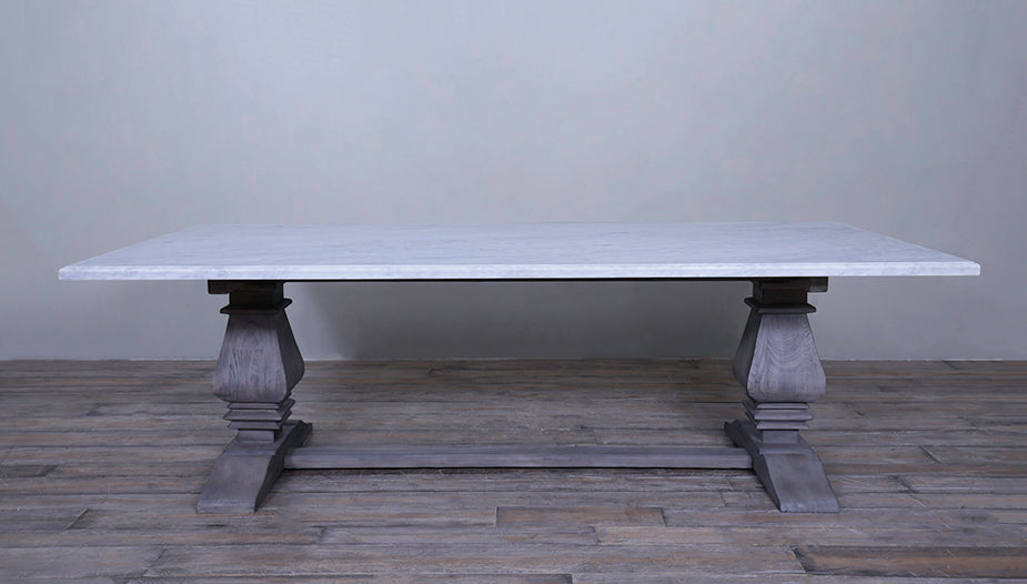 Cordoba Dining Table 7FT with Marble Table Top