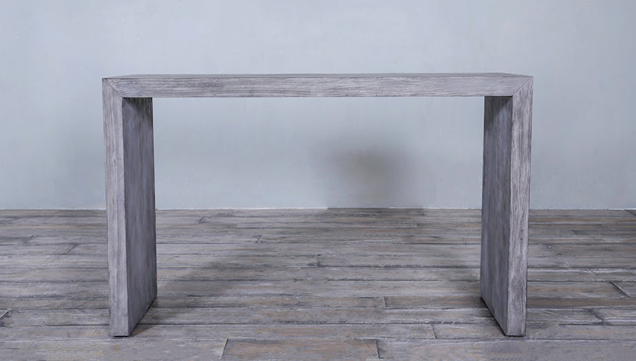 Reclaimed Plank Console Table 4'.5