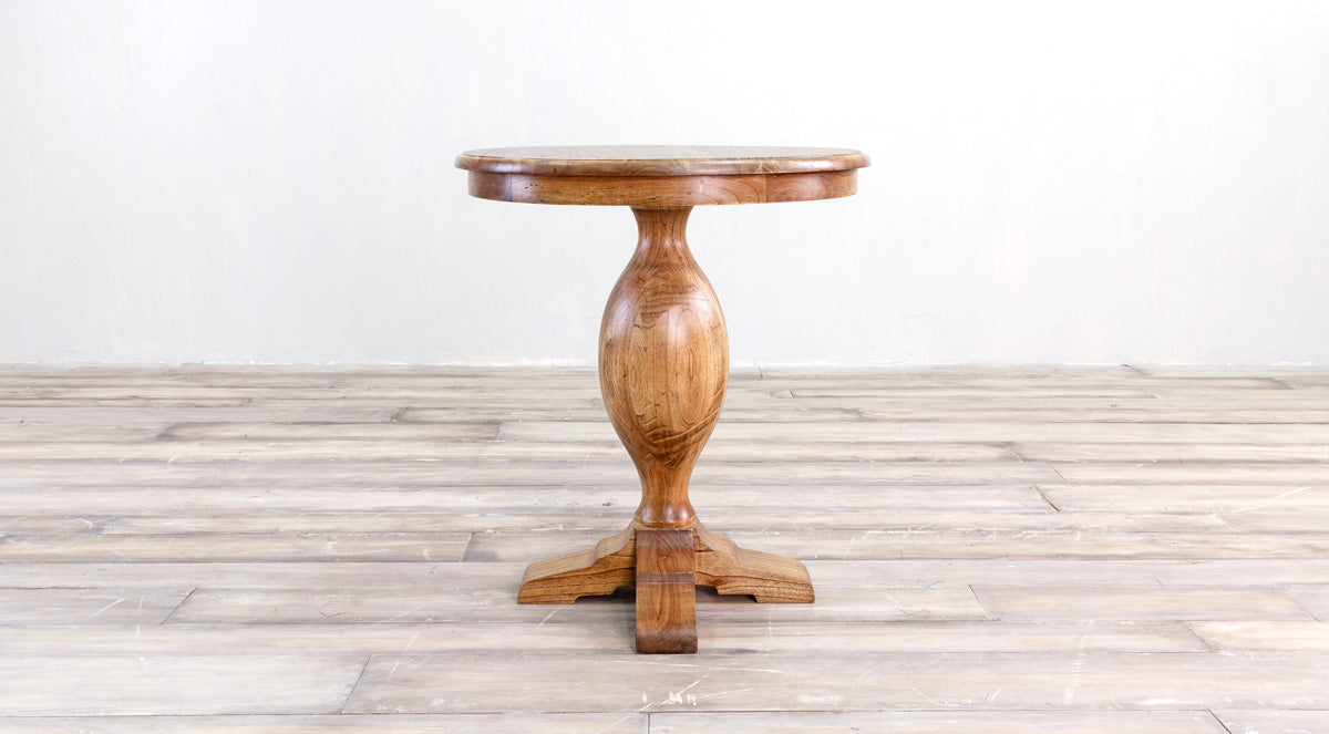 French Urn Pedestal Side Table