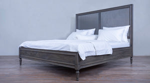 Chateau Bed King with Cane headboard