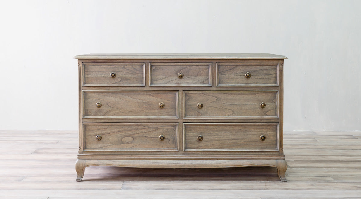 Carmen 7 Drawers Wide Chest