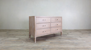 Bleecker Street 6 drawers Dresser