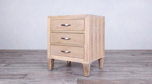 Bleecker Street Nightstand 3 Drawers