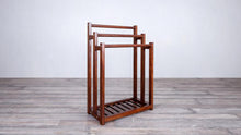 Load image into Gallery viewer, Towel Rack with Bottom Shelf