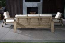 Load image into Gallery viewer, Desert Modern Wood Sofa 3 Seater Indoor