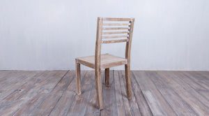 Rendezvous Side Chair with Thin Slats at the back