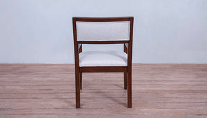 Rendezvous Arm Chair with Upholstered Seat and Back