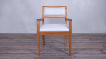 Load image into Gallery viewer, Rendezvous Arm Chair with Upholstered Seat and Back