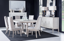 Load image into Gallery viewer, Solstice Round Dining Table can be enlaged to oval Legacy N8662-521