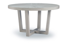 Load image into Gallery viewer, Solstice Round Dining Table can be enlaged to oval Legacy N8662-521