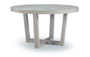 Solstice Round Dining Table can be enlaged to oval Legacy N8662-521