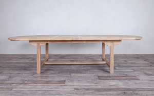 Montauk oval double extention table