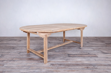 Load image into Gallery viewer, Montauk oval double extention table