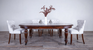 Victorian Oval Extending Dining Table