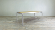 Load image into Gallery viewer, Avalon Extending Dining Table Horizontal Slat 7FT to 10FT Open