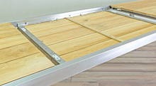Load image into Gallery viewer, Avalon Extending Dining Table Horizontal Slat 7FT to 10FT Open