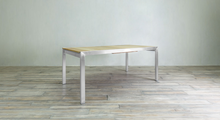 Load image into Gallery viewer, Avalon Extending Table Vertical Slat  6FT to 8FT Open