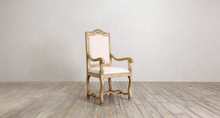 Load image into Gallery viewer, Baroque Dining Arm Chair with Carving