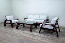 Load image into Gallery viewer, Desert Modern Wood Sofa 3 Seater Indoor