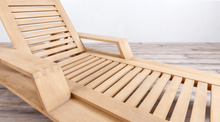 Load image into Gallery viewer, Desert Modern Wood Club Lounger