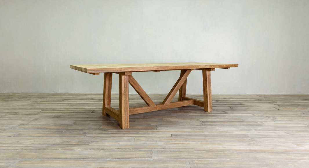 Rafter Rectangular Dining Table  - Outdoor